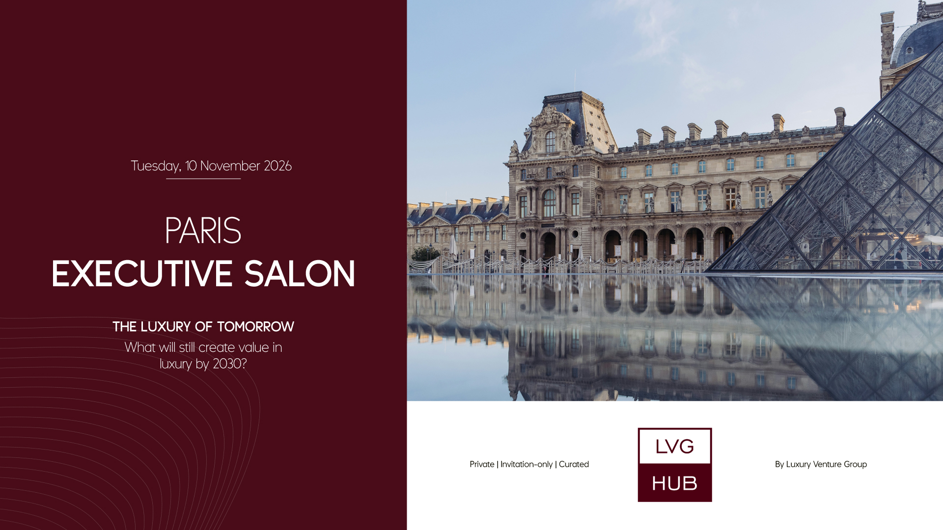 Paris Executive Salon - 10 November 2026